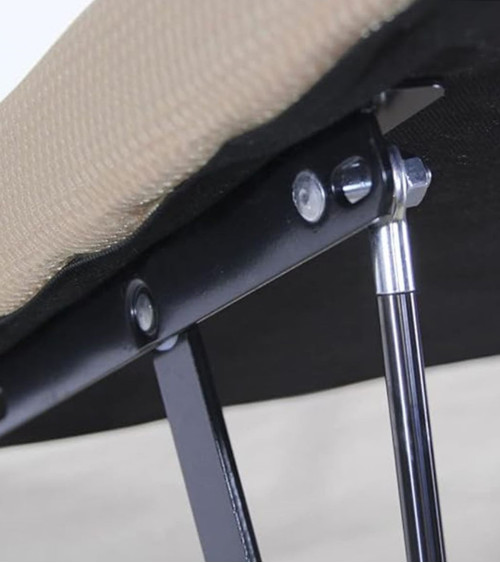 Canapé abatible ATENEA con tapa tapizada