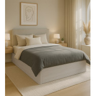 Canapé abatible ATENEA con tapa tapizada