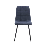 Pack de 4 sillas de comedor de terciopelo ASTRID