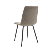 Pack de 4 sillas de comedor de terciopelo ASTRID