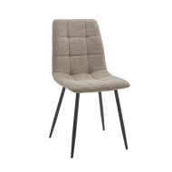 Pack de 4 sillas de comedor de terciopelo ASTRID