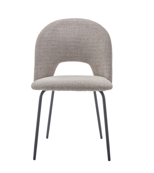 Sillas de comedor CECILE – Pack 4 uds. | Diseño elegante y tapizado cómodo