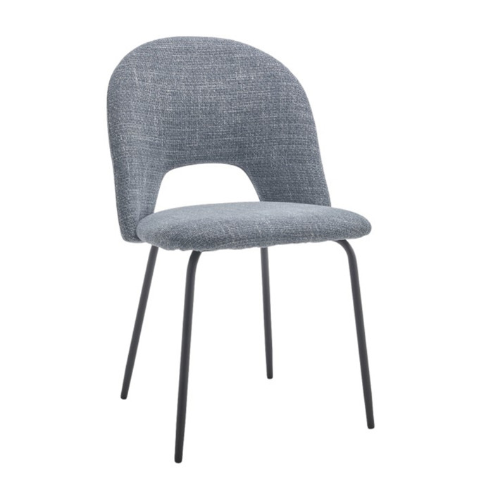 Sillas de comedor CECILE – Pack 4 uds. | Diseño elegante y tapizado cómodo