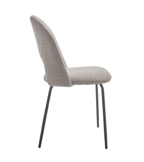 Sillas de comedor CECILE – Pack 4 uds. | Diseño elegante y tapizado cómodo