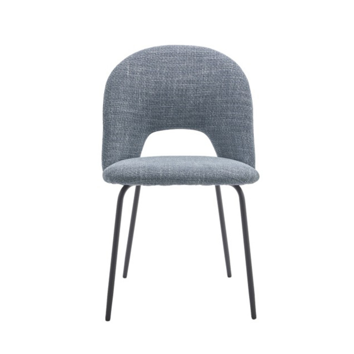 Sillas de comedor CECILE – Pack 4 uds. | Diseño elegante y tapizado cómodo