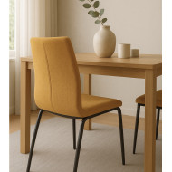 Pack 4 sillas tapizadas INGRID