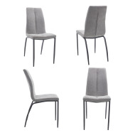 Pack 4 sillas tapizadas INGRID