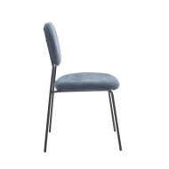 Pack 4 sillas Tull – Apilables, tapizadas y modernas