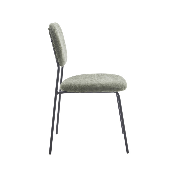 Pack 4 sillas Tull – Apilables, tapizadas y modernas