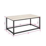 Mesa de centro Viera – Diseño moderno y resistente