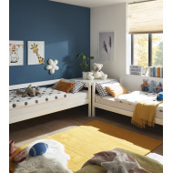 Litera Martu – Litera juvenil blanca convertible en 2 camas