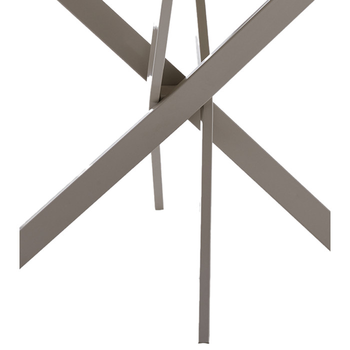 Mesa redonda BLAKE – Estilo industrial para comedor o cocina