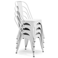 Pack 4 sillas TOLIX de comedor o cocina