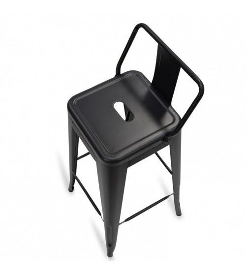 Pack 4 taburetes altos metálicos TOLIX