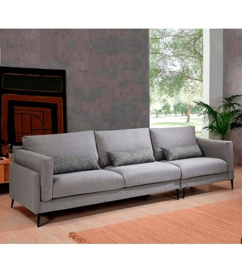 Sofá 3 plazas Armonía, de diseño estilo nórdico