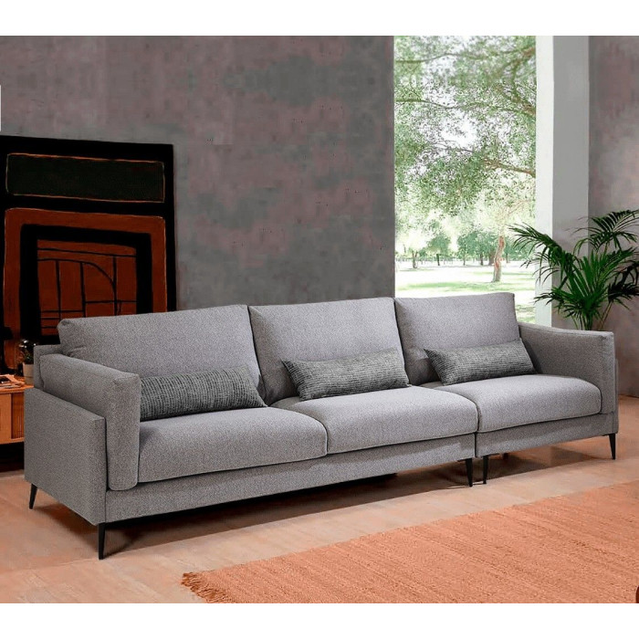 Sofá 3 plazas Armonía, de diseño estilo nórdico