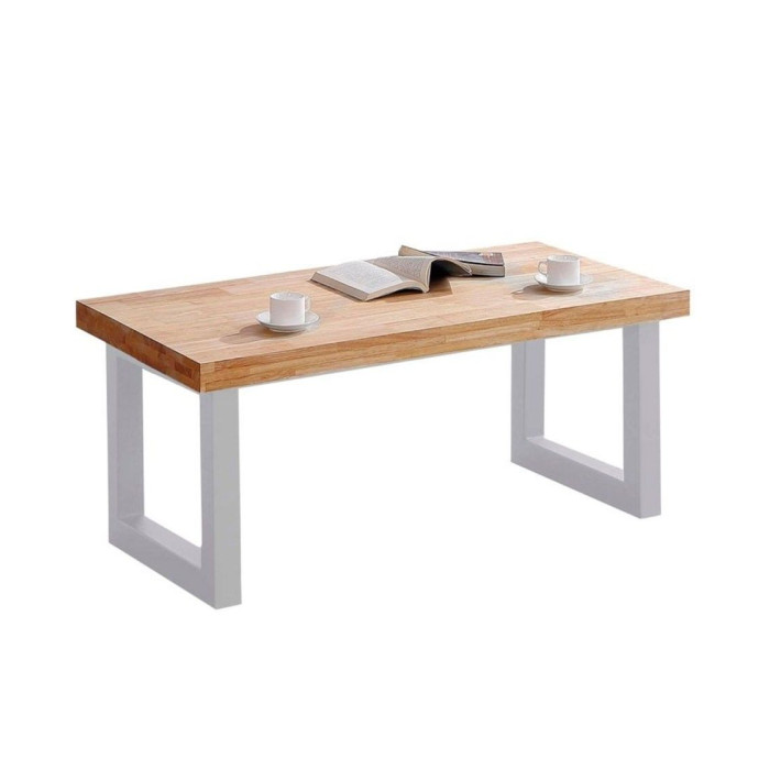 Mesa de centro elevable DAREK, madera industrial