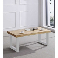 Mesa de centro elevable DAREK, madera industrial