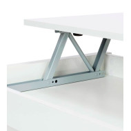 mesa cafe, blanco, roble, centro, elevable, salon, barato, economico,