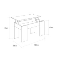 Mesa de centro elevable barata PREMIER 2