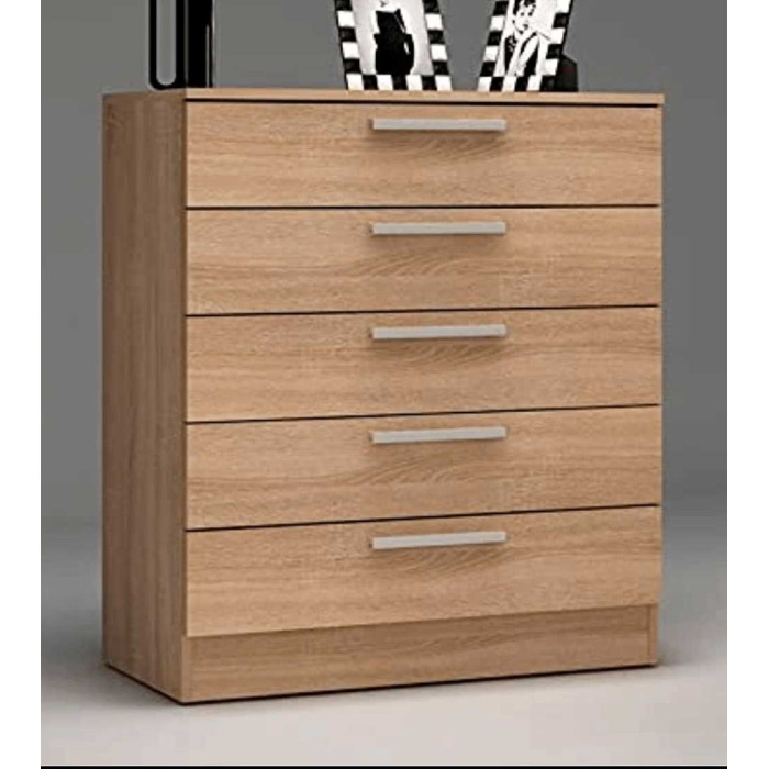 Cómoda de 5 cajones CUBE – Moderna y Atemporal