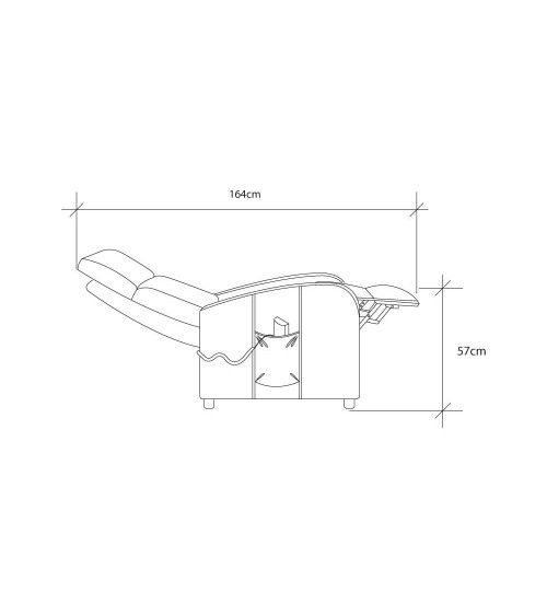 Sillón relax elevable y motorizado elegancia y comodidad - Cambia Tus Muebles