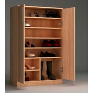 Zapatero CUBE con dos puertas y mucho almacenaje