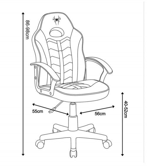Silla escritorio juvenil al mejor precio - HOME HEAVENLY