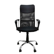 Silla de escritorio Jasper, ergonómica y tapizada