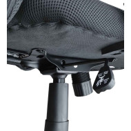 Silla de escritorio Jasper, ergonómica y tapizada