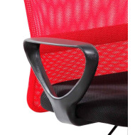 Silla de escritorio tapizada Maya, con tejido 3D