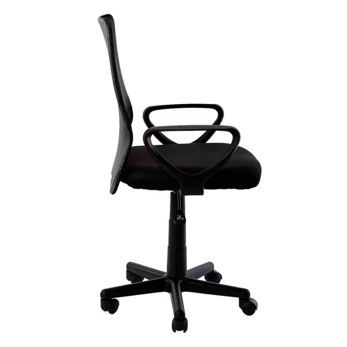 Silla de escritorio tapizada Maya, con tejido 3D