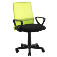 Silla de escritorio tapizada Maya, con tejido 3D