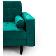Sofá cama terciopelo antimanchas GREEN