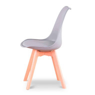 Sillas estilo nórdico baratas, Pack 4 sillas TULIPA - HOME HEAVENLY