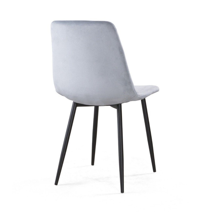 Sillas comedor terciopelo DENMARK - Pack 4 Uds.