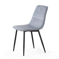 Sillas comedor terciopelo DENMARK - Pack 4 Uds.