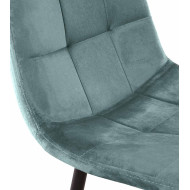 Pack de 4 sillas de comedor de terciopelo ASTRID