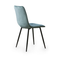 Pack de 4 sillas de comedor de terciopelo ASTRID