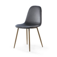 Sillas de comedor de terciopelo SWEDEN - Pack 4 Uds.