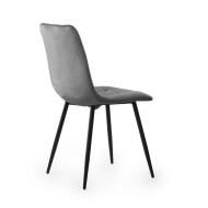 Pack de 4 sillas de comedor de terciopelo ASTRID