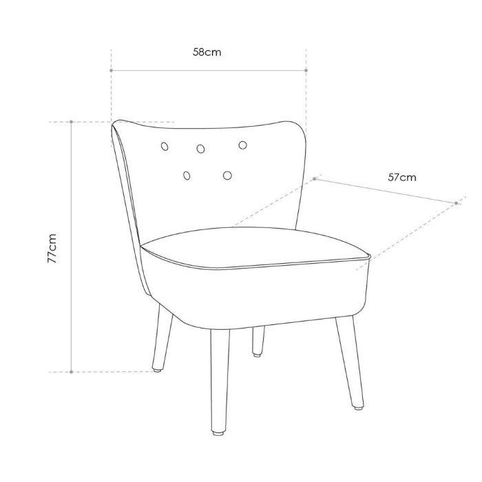 butaca sillón descalzadora nórdica oferta tarragona