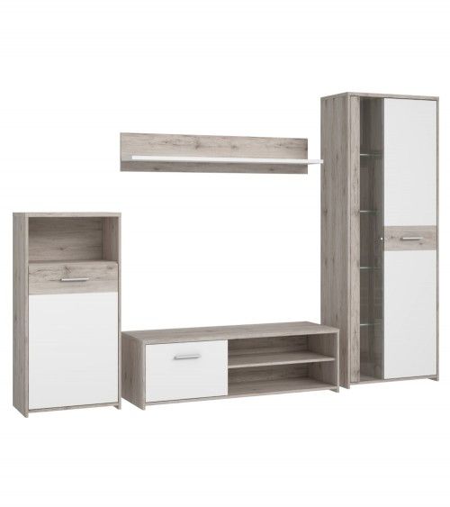 Mueble de salón modular GALENA de 266 cm ancho