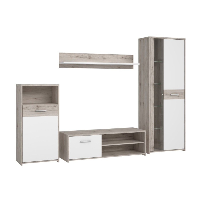 Mueble de salón modular GALENA de 266 cm ancho