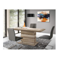 Mesa comedor extensible pata central THEO