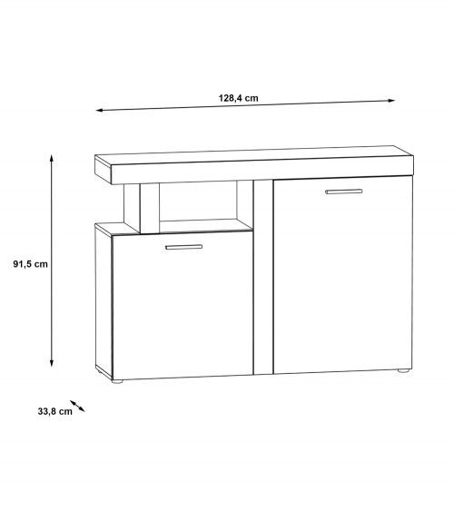 Aparador diseño nórdico JELANI