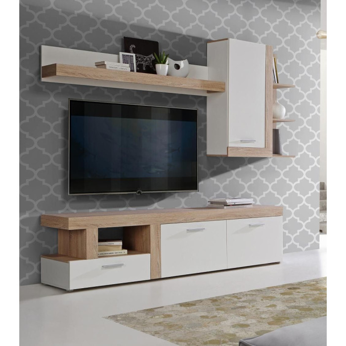 Mueble salón modular JELANI, elegante y moderno