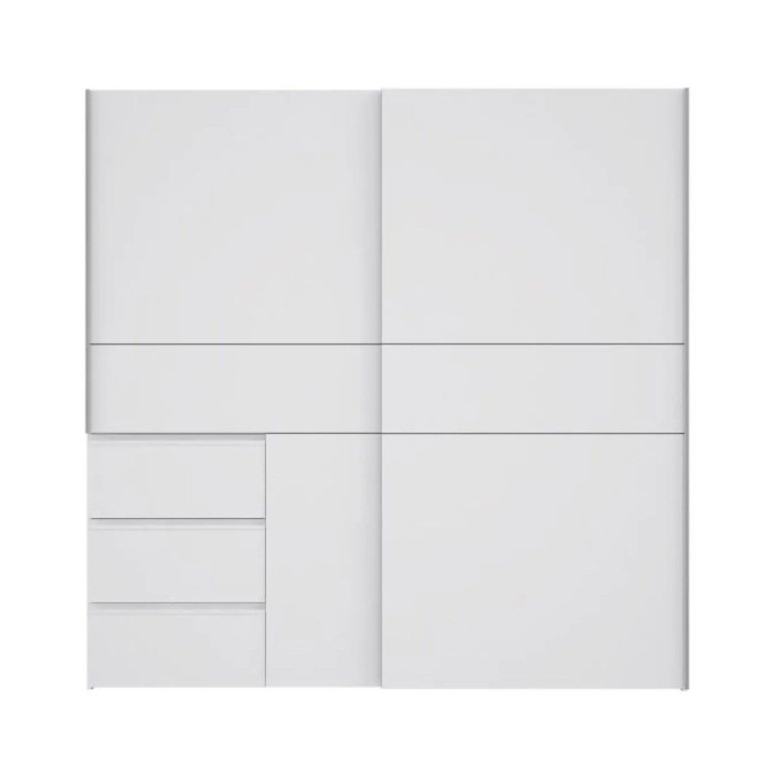 Armario ropero 170 cm puertas correderas + cajonera WINTER2