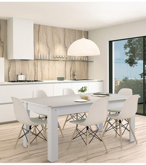 Mesa comedor fija 140 cm DORIAN