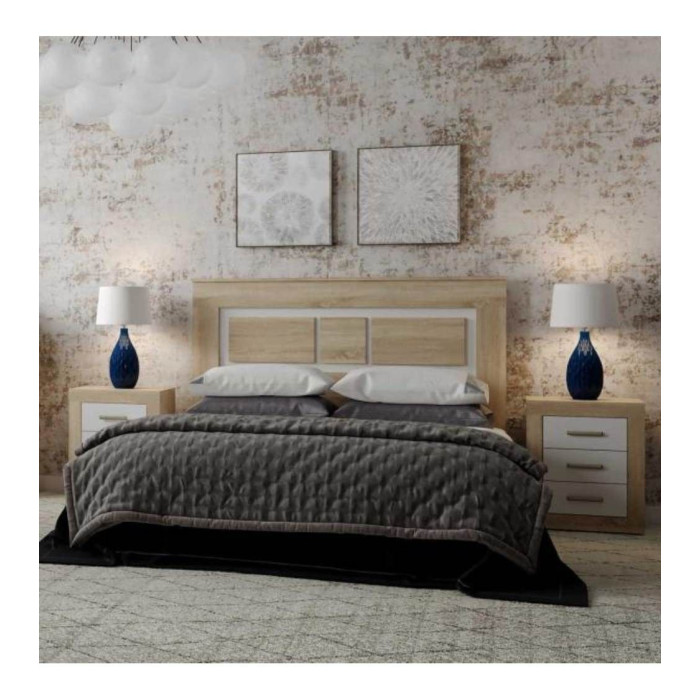 Cabecero de cama roble de 160 cm DORA